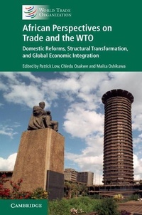 Enlarge image Cover: African Perspectives on Trade and the WTO - Cambridge University Press