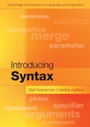 Cover: Introducing Syntax - Cambridge University Press
