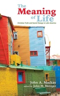 Cover: The Meaning of Life - Wipf & Stock Publishers