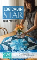 Cover: Log Cabin Star Quilt Pattern - C&T Publishing