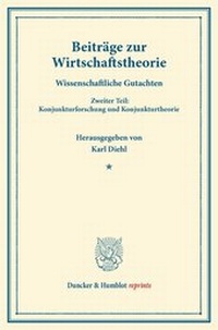 Abbildung von: Beiträge zur Wirtschaftstheorie - Duncker & Humblot