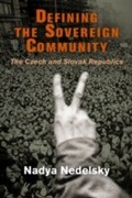 Cover: Defining the Sovereign Community - University of Pennsylvania Press
