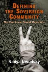 Enlarge image Cover: Defining the Sovereign Community - University of Pennsylvania Press
