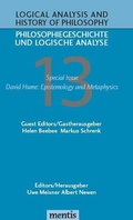 Cover: David Hume: Epistemology and Metaphysics - Brill Deutschland