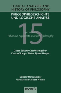Enlarge image Cover: Fallacious Arguments in Ancient Philosophy - Brill Deutschland