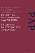 Cover: Philosophie: Grundlagen und Anwendungen /Philosophy: Foundations and Applications - Brill Deutschland