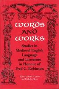 Enlarge image Cover: Words and Works - University of Toronto Press