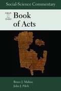 Cover: Social-Science Commentary on the Book of Acts - Augsburg Fortress