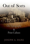 Cover: Out of Sorts - University of Pennsylvania Press