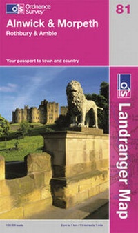 Abbildung von: Alnwick & Morpeth, Rothbury & Amble - Ordnance Survey
