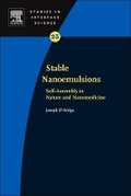 Cover: Stable-Nanoemulsions: Volume 19 - Elsevier