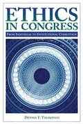 Cover: Ethics in Congress - Brookings Institution