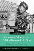 Cover: Citizenship, Belonging, and Political Community in Africa - Ohio University Press