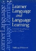 Cover: Learner Language and Language Learning - Multilingual Matters