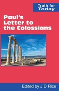 Cover: Paul's Letter to the Colossians - Scripture Truth Publications