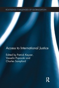 Cover: Access to International Justice - Routledge
