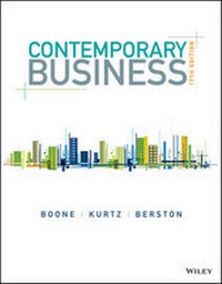 Enlarge image Cover: Contemporary Business - Wiley