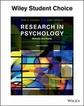 Cover: Research in Psychology - Wiley