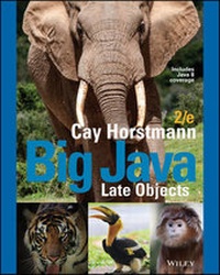 Enlarge image Cover: Big Java Late Objects - Wiley