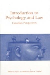Enlarge image Cover: Introduction to Psychology and Law - University of Toronto Press