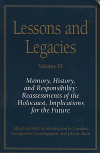 Enlarge image Cover: Lessons and Legacies IX - Northwestern University Press