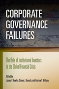 Cover: Corporate Governance Failures - University of Pennsylvania Press