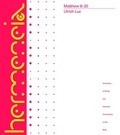 Cover: Matthew 8-20 - Augsburg Fortress