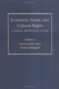 Enlarge image Cover: Economic, Social, and Cultural Rights - University of Pennsylvania Press