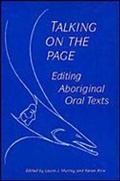 Cover: Talking on the Page - University of Toronto Press