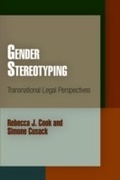 Cover: Gender Stereotyping - University of Pennsylvania Press