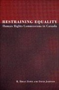 Cover: Restraining Equality - University of Toronto Press