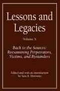 Cover: Lessons and Legacies X - Northwestern University Press