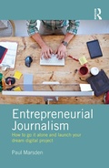 Cover: Entrepreneurial Journalism - Routledge