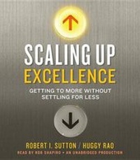 Enlarge image Cover: Scaling Up Excellence - Random House Audio Publishing Group