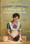 Cover: Culinary Landmarks - University of Toronto Press