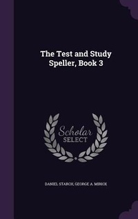 Enlarge image Cover: The Test and Study Speller, Book 3 - Palala Press