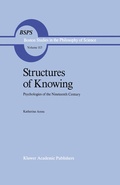 Cover: Structures of Knowing - Springer