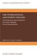 Cover: The International Adjustment Process - Kluwer Academic Publishers