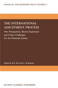 Cover: The International Adjustment Process - Springer