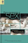 Cover: Philosophies of Sex - Ohio State University Press