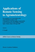 Cover: Applications of Remote Sensing to Agrometeorology - Springer