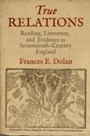 Cover: True Relations - University of Pennsylvania Press