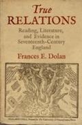 Cover: True Relations - University of Pennsylvania Press