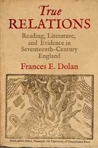 Enlarge image Cover: True Relations - University of Pennsylvania Press