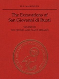 Cover: The Excavations of San Giovanni Di Ruoti - University of Toronto Press