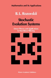 Enlarge image Cover: Stochastic Evolution Systems - Kluwer Academic Publishers