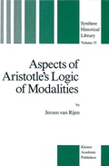 Cover: Aspects of Aristotle's Logic of Modalities - Springer