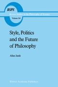 Cover: Style, Politics and the Future of Philosophy - Springer