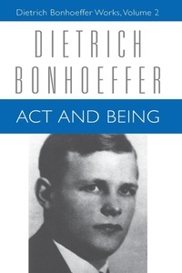 Enlarge image Cover: Act and Being - Augsburg Fortress