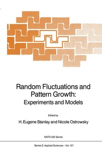 Enlarge image Cover: Random Fluctuations and Pattern Growth: Experiments and Models - Kluwer Academic Publishers